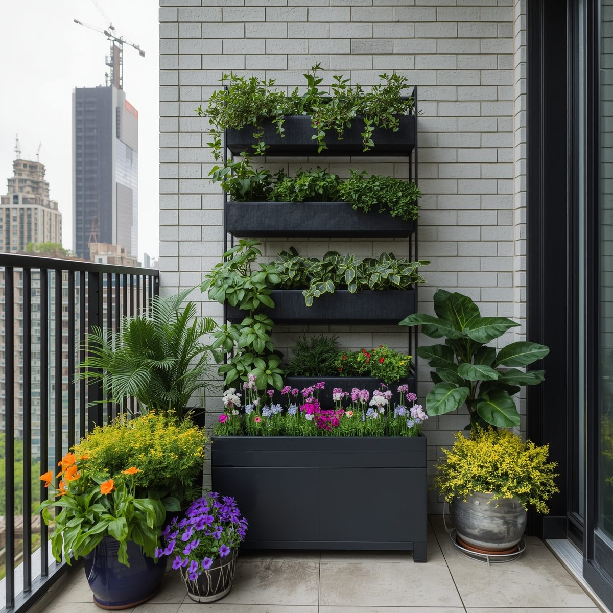 Colorful flower arrangement